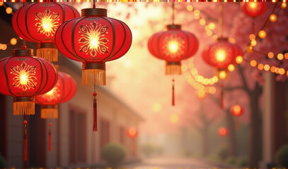chinese new year lanterns