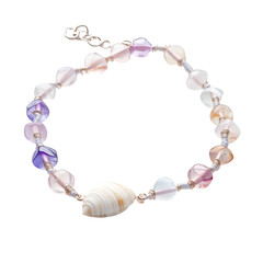 Elegant Anklet with a Refined Sequence of Tr Isolated on Transparent Background