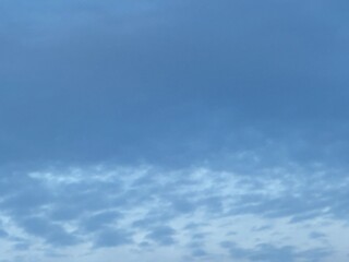 blue sky with clouds