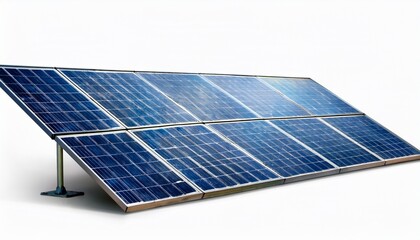solar pannel isolated on white background