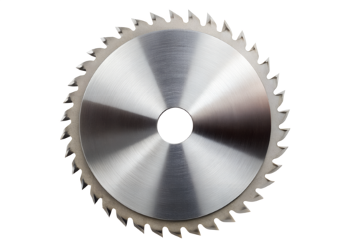 circular saw blade isolated on white background. PNG Transparent file type with high definition quality And vibrant color grading Available.