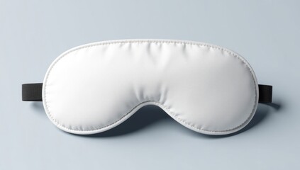 Comfortable Night Mask: Essential for Rest. Excellent for use in advertisements, health articles, or packaging design for sleep aids, travel comfort products