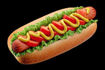 Streetfood hotdog mega tasty