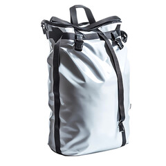 Modern Waterproof Dry Bag with Sleek Lines and Bold Isolated on Transparent Background