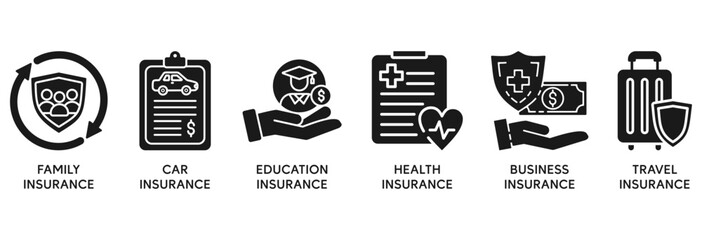 Microcredit icon set vector illustration concept relate to personal, profile, trust, credit, loan, interest and bank