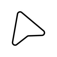 Arrow, mouse Cursor, Pointer Icons, triangle, pointer, arrow icon