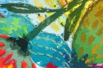 Various oil paintings, flowers, cats, dogs, chrysanthemums, roses, peonies, butterflies, beautiful things