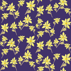 Ikat seamless pattern, Indian motif background, Islamic ethnic, floral embroidery for fabric, print.