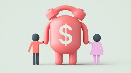 Family Finance Alarm Clock.