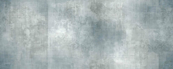 Old-fashioned wallpaper, vintage blue pattern on aged background - Seamless , pattern , background , tile