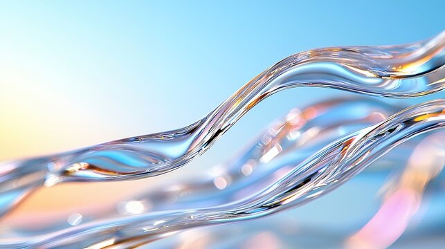 Abstract Water Wave