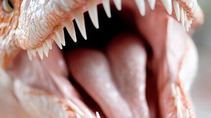 Bearded Dragon Open Mouth Macro