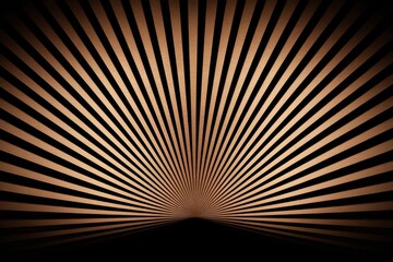 Raios de Luz Abstrata em Marrom Escuro