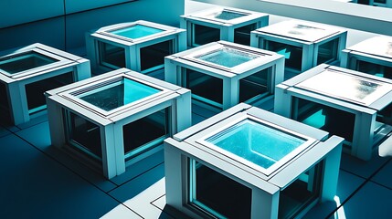 Futuristic Rooftop Light Wells.