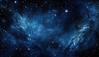 Nebulosa Azul Profunda: Textura Cósmica Abstrata