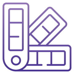 Color Palette Gradient Icon
