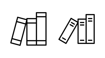 Library icon vector. education sign and symbol