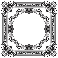 Ornamental Frames in Precision Line Geometry