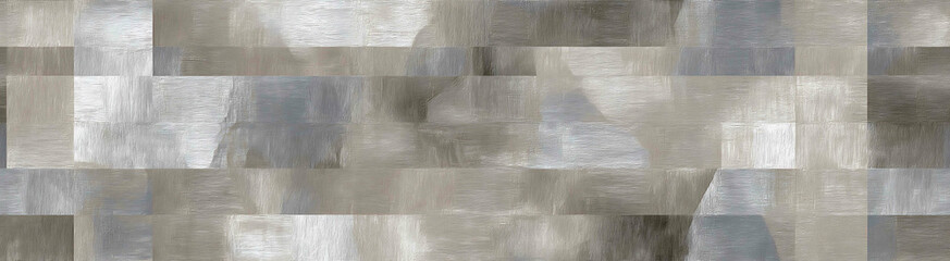 Textured wall with geometrical pattern resembling mosaic tiles, featuring brush stroke appearance - Seamless , pattern , background , tile