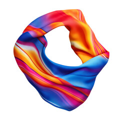 Ultra Light Cooling Wrap with Quick Dry Properties Isolated on Transparent Background