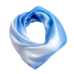 Elegant Cooling Bandana with a Smooth High Tech Fabric Isolated on Transparent Background