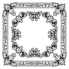 Modern Decorative Geometric Design for Ornamental Frames