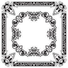 Geometric Lineart Premium Style in Ornamental Frames