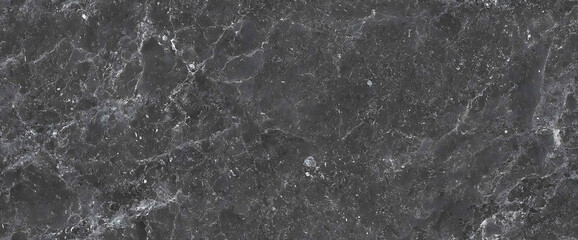 Obraz premium Dark marble-like black asphalt surface - Seamless , pattern , background , tile