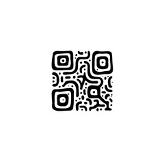 Abstract encoding pattern with intricate lines, dots, and geometric shapes