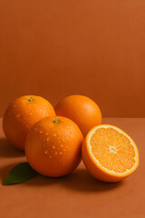 oranges on the table