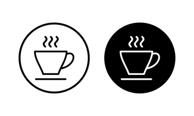 coffee cup icon vector illustration. cup a coffee sign and symbol