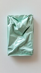 Mint Green Wrinkled Panel