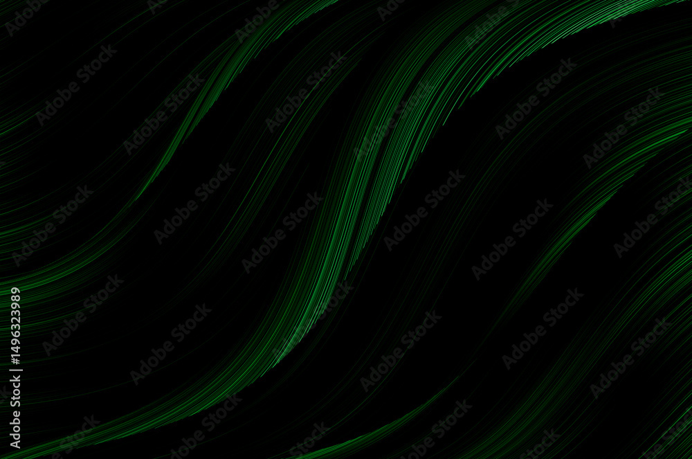 Poster Background black and green dark are light with the gradient is the Surface with templates metal texture soft lines tech gradient abstract diagonal background silver black sleek with gray.
