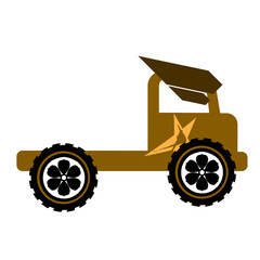 vector illustration of a car