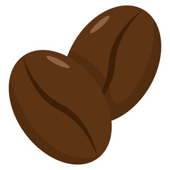 coffee beans vector illustration