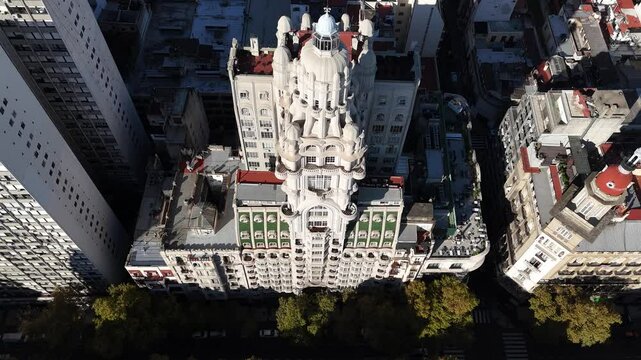 El Palacio Barolo. Buenos Aires. Congreso. Montserrat. Arquitectura G&oacute;tica, arquitectura modernista. Turismo Buenos Aires. Faro, Visor.