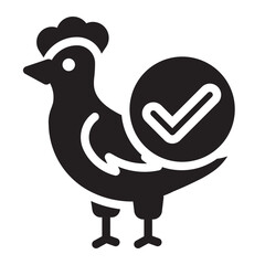 chicken Solid icon