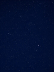 Realistic static clear starry night sky with twinkling stars, clear weather. Computer generated seamless looped animation, useful for movie industry, projection, commercials, shows.