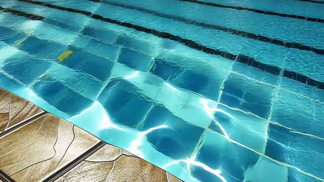Azure Pool Water