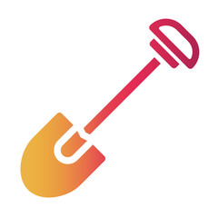 shovel Gradient icon