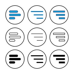 Menu Icon vector. web menu icon. hamburger menu symbol