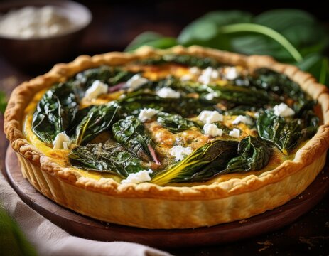 Torta salata mit Mangold und Ricotta &ndash; san-marinesische Vorspeise