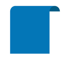 Blank badge shape vector isolated