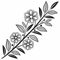 vector floral background