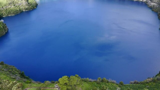 Blue Lake in Mount Gambier, South Australia