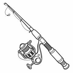 Fishing rod reel line tackle outdoor sport