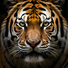 Obraz premium portrait of a tiger.