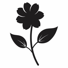vector illustration of a flower