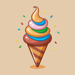 ice cream illustration