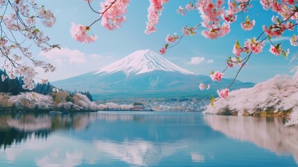 日本の風景,日本の四季,富士山,桜,絶景,